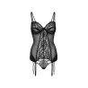 DARING Intimates Bustier Porte-Jarretelles Lace Cami Noir